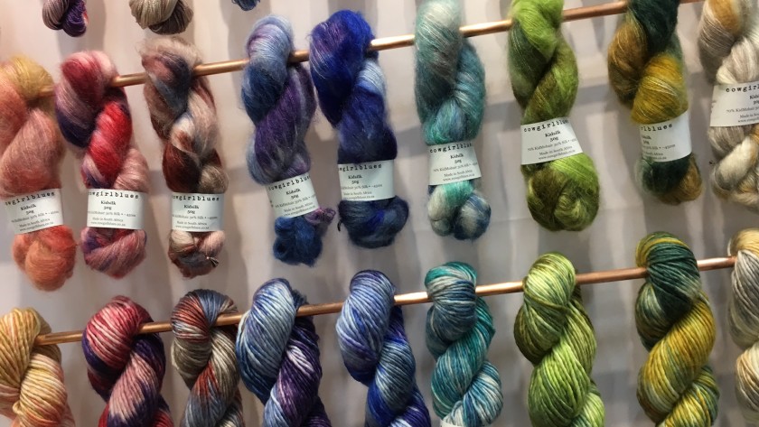 Neuer Trend: handdyed Garne